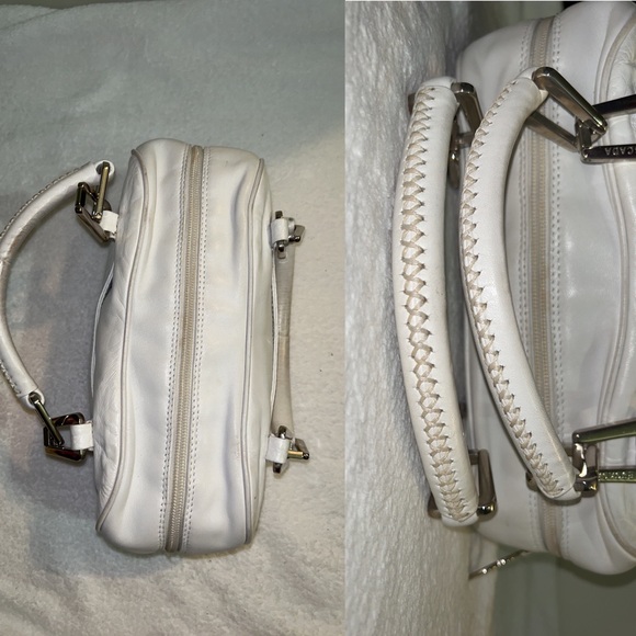 Escada white leather handbag - Picture 14 of 16